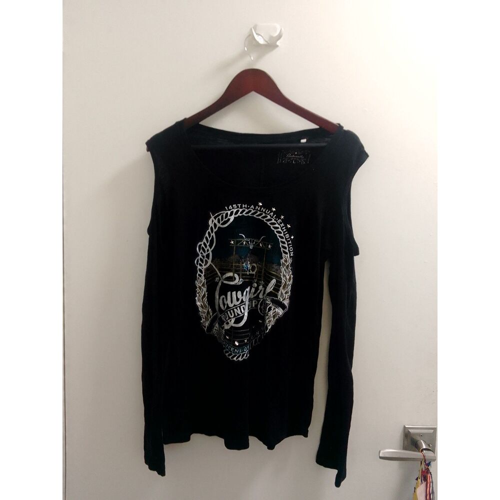 "Pandle", Cowgirl Round Up Queens Of The West, Long Sleeved Ladies Top